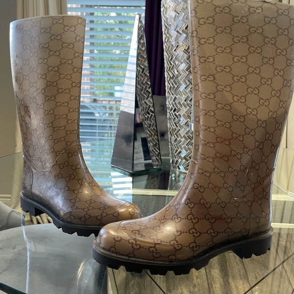 Gucci Rain Boots - Picture 2 of 7